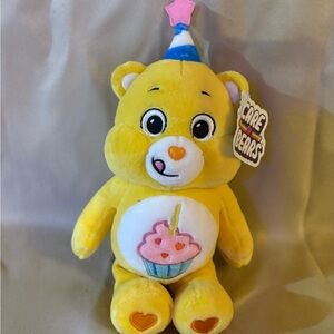 Care Bears Yellow Plush with Cupcake Design